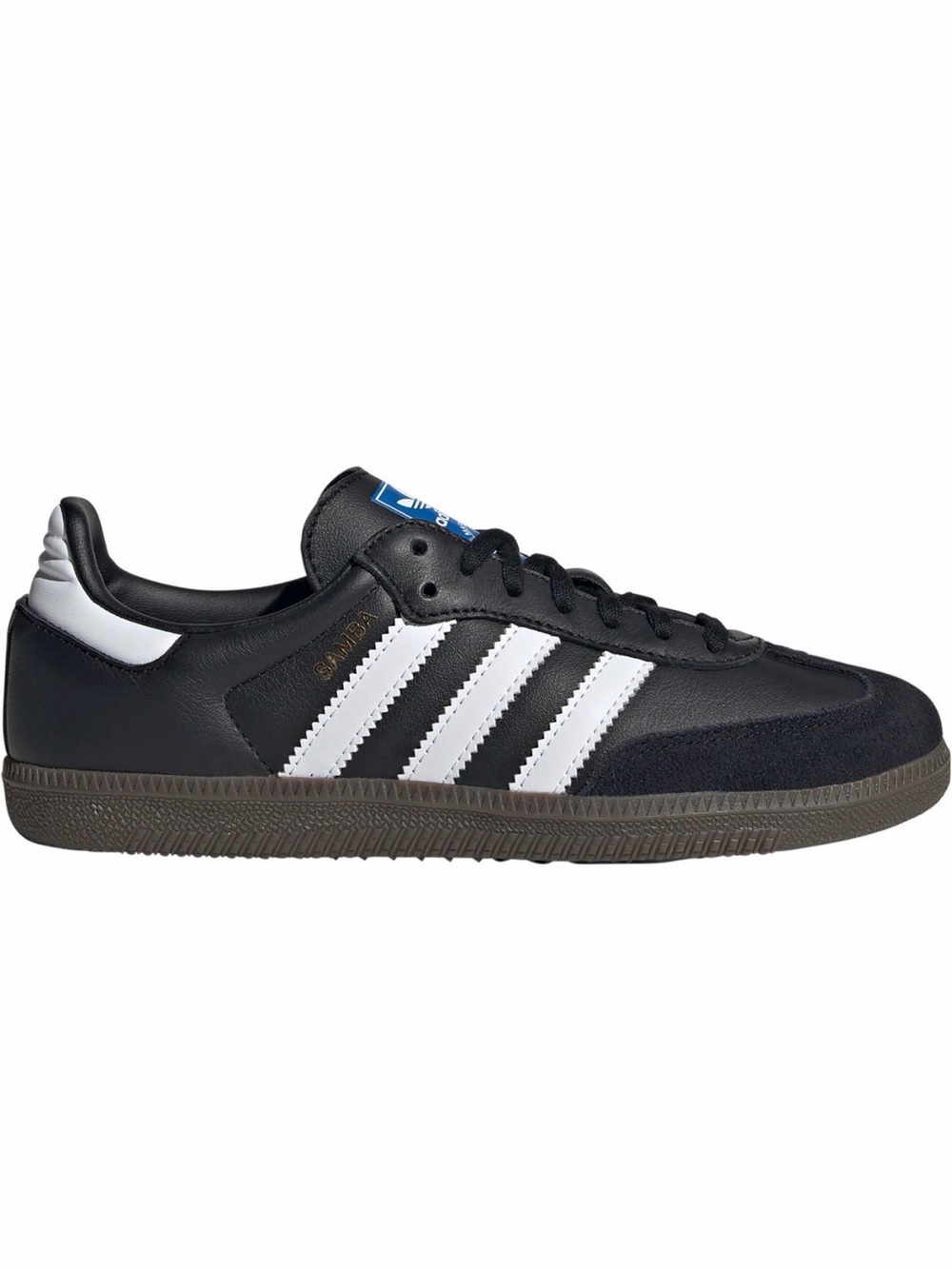 adidas OG Samba Sneakers in Black and White-Big Kids